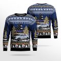 Thin Blue Line Ugly Sweater