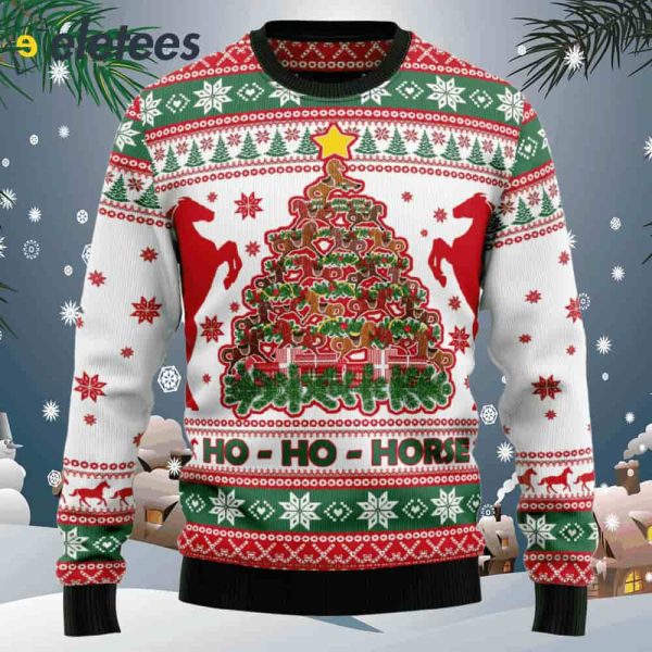 Horses Ugly Sweater 5