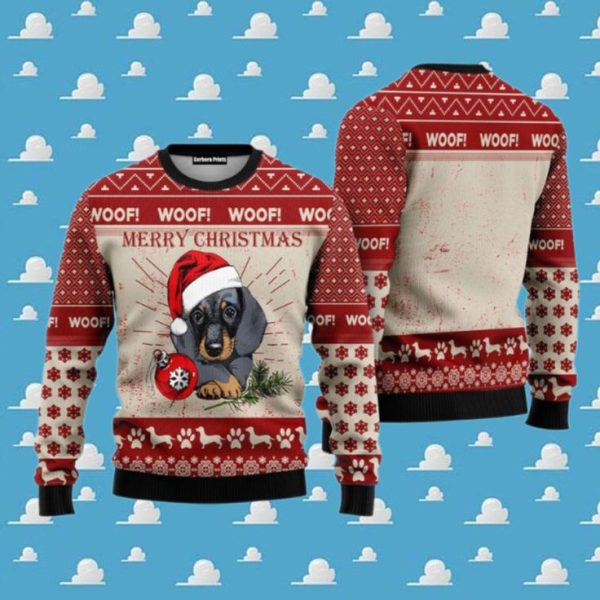 Dachshund Ugly Sweater 3