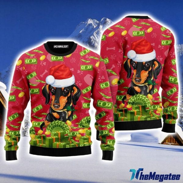 Dachshund Ugly Sweater 5