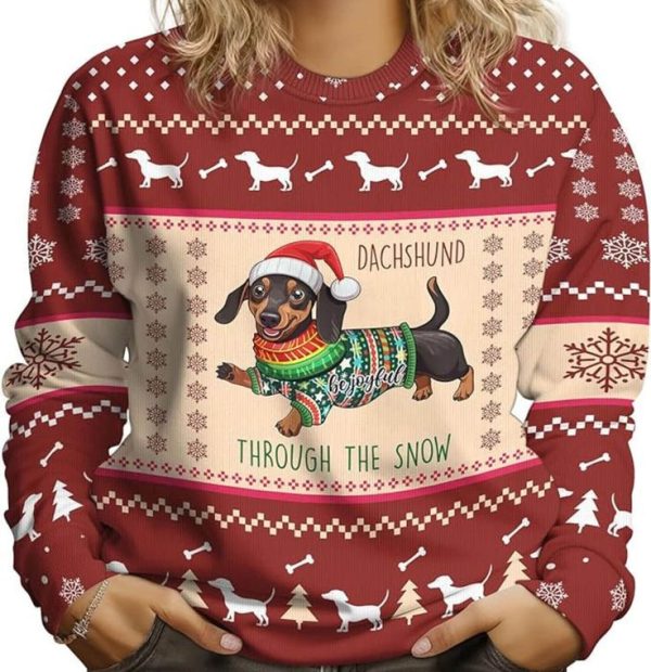 Dachshund Ugly Sweater 6