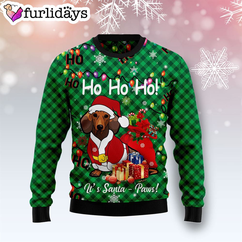 Dachshund Ugly Sweater 8