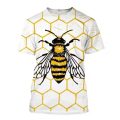 Bee 3D Full Over Print Shirt 15