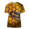 Bee 3D Full Over Print Shirt 16