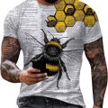 Bee 3D Full Over Print Shirt 10