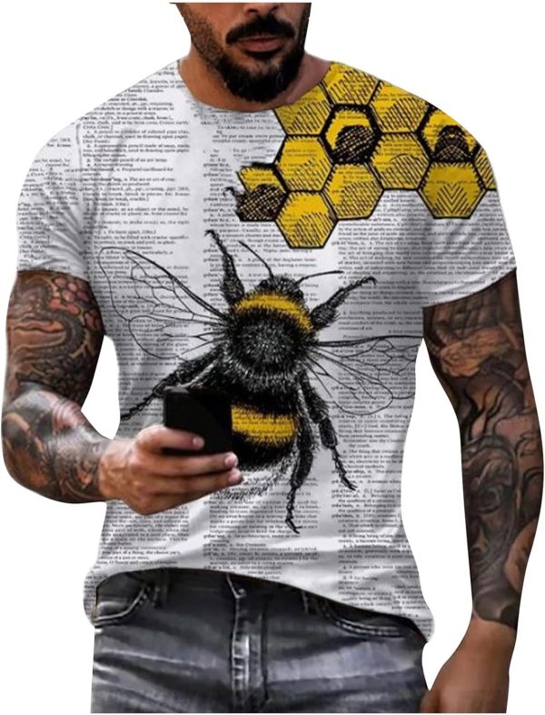 Bee 3D Full Over Print Shirt 10