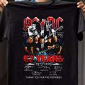 ACDC 52 Years Anniversary 2025 T-Shirt