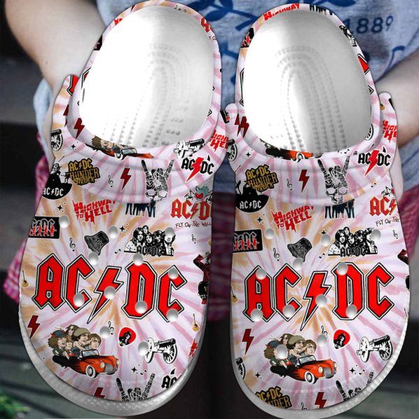 ACDC Crocs Shoes 6