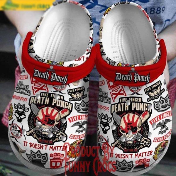 Five Finger Death Punch Crocs Shoes