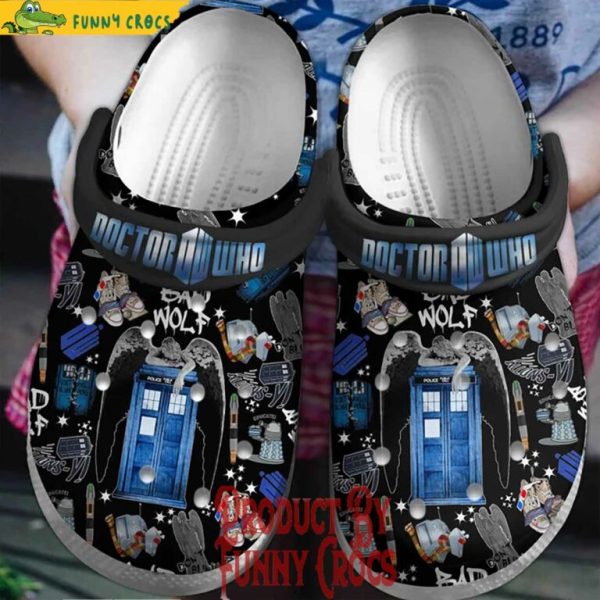 Doctor Who Crocs Shoes 2