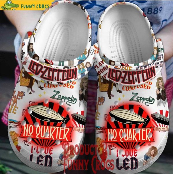 Jimmy Page Crocs Shoes 1