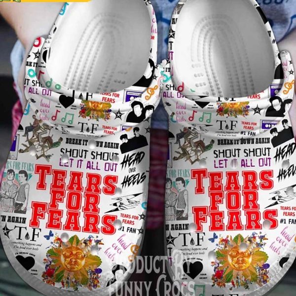 Tears For Fears Crocs Shoes 1