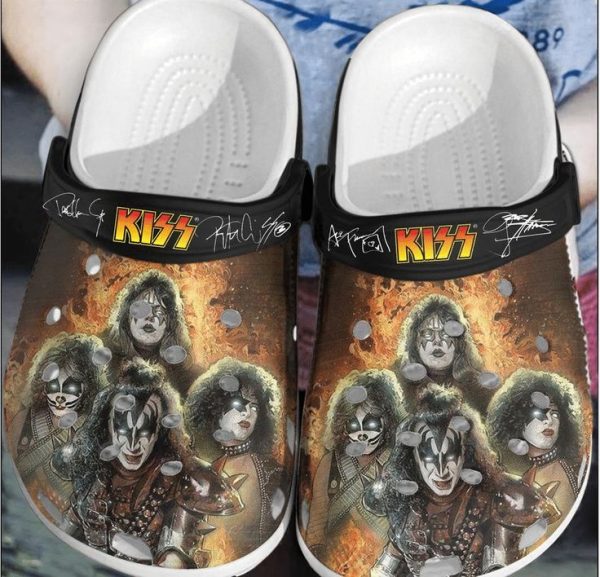 Kiss band Crocs Shoes 2