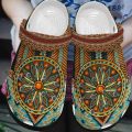 Native America Crocs Shoes 9