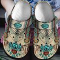 Native America Crocs Shoes 10