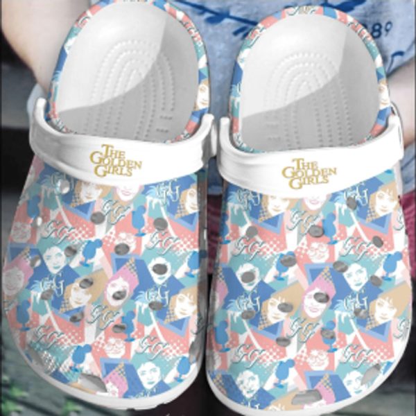 The Golden Girls Crocs Shoes 10