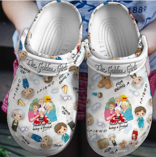 The Golden Girls Crocs Shoes 11