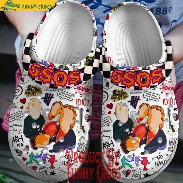 5 Seconds Of Summer Crocs Shoes 5