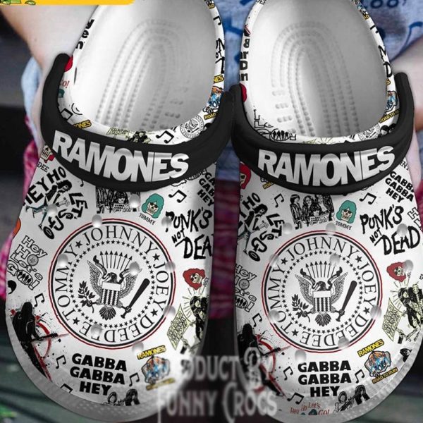 Ramones Crocs Shoes