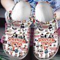 Stranger Things Crocs Shoes 9