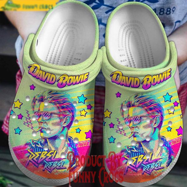 David Bowie Crocs Shoes 3