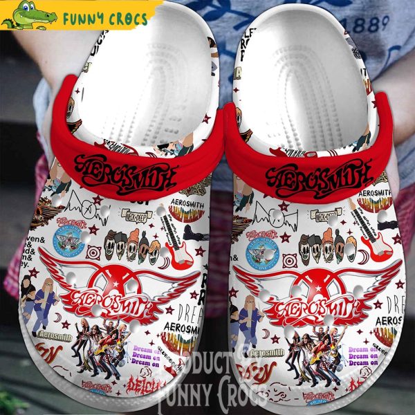 AeroSmith Crocs Shoes 4