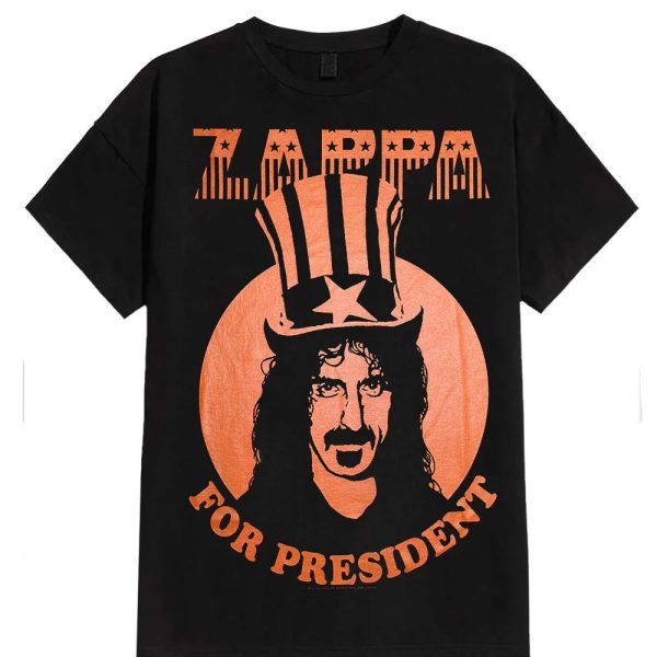 Frank Zappa for President T-shirt