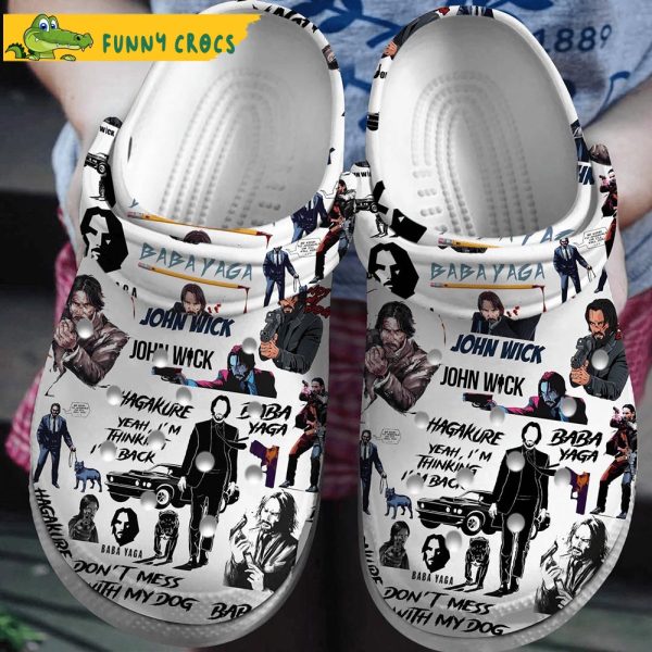 John Wick Crocs Shoes 2