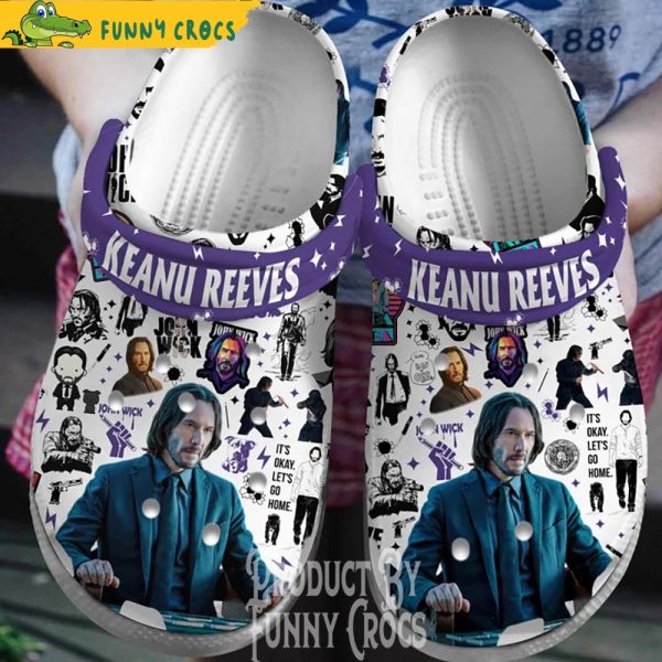 John Wick Crocs Shoes