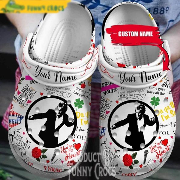 Rod Stewart Crocs Shoes