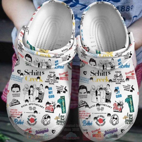 Schitt's Creek Crocs Shoes