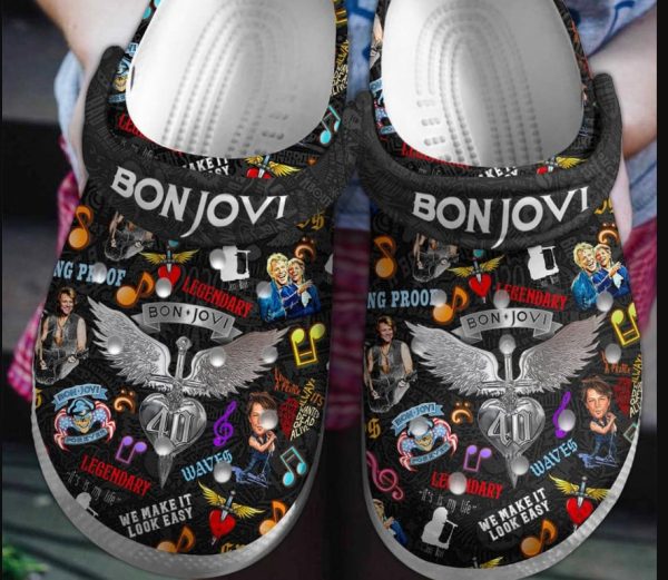 Jon Bon Jovi Crocs Shoes 3