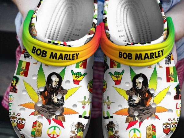 Bob Marley Crocs Shoes 5