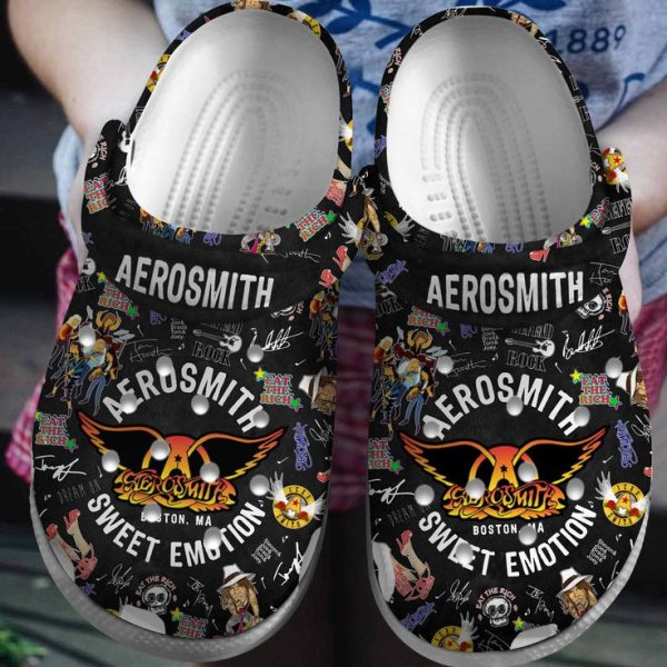 AeroSmith Crocs Shoes 3