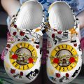 Guns N' Rose Crocs Shoes 1