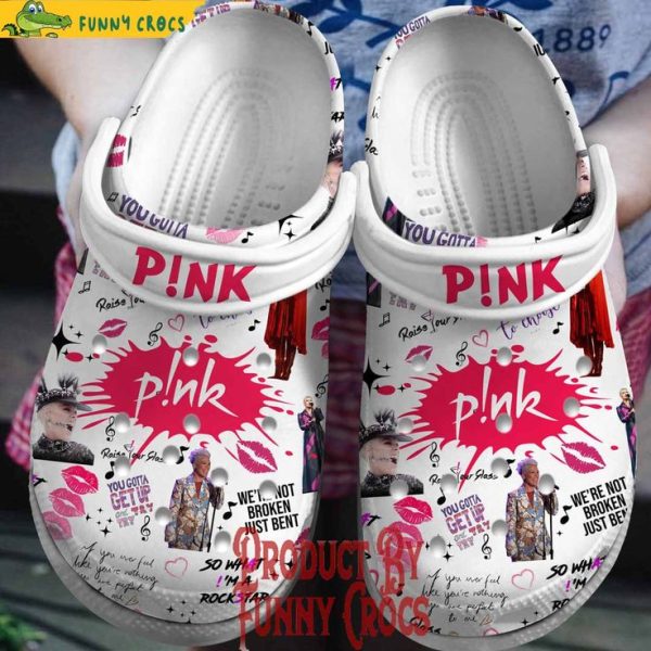 Pink Crocs Shoes 4