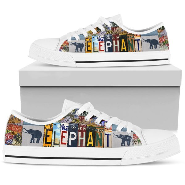 Elephants Low Top Shoes