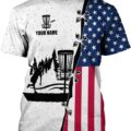 Disc Golf 3D Full Over Print Shirt 6