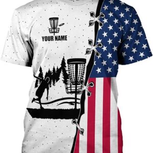 Disc Golf 3D Full Over Print Shirt 6