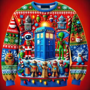 Doctor Who Ugly Sweater