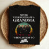 Never underestimate a grandma who listens to Black Sabbath T-shirt